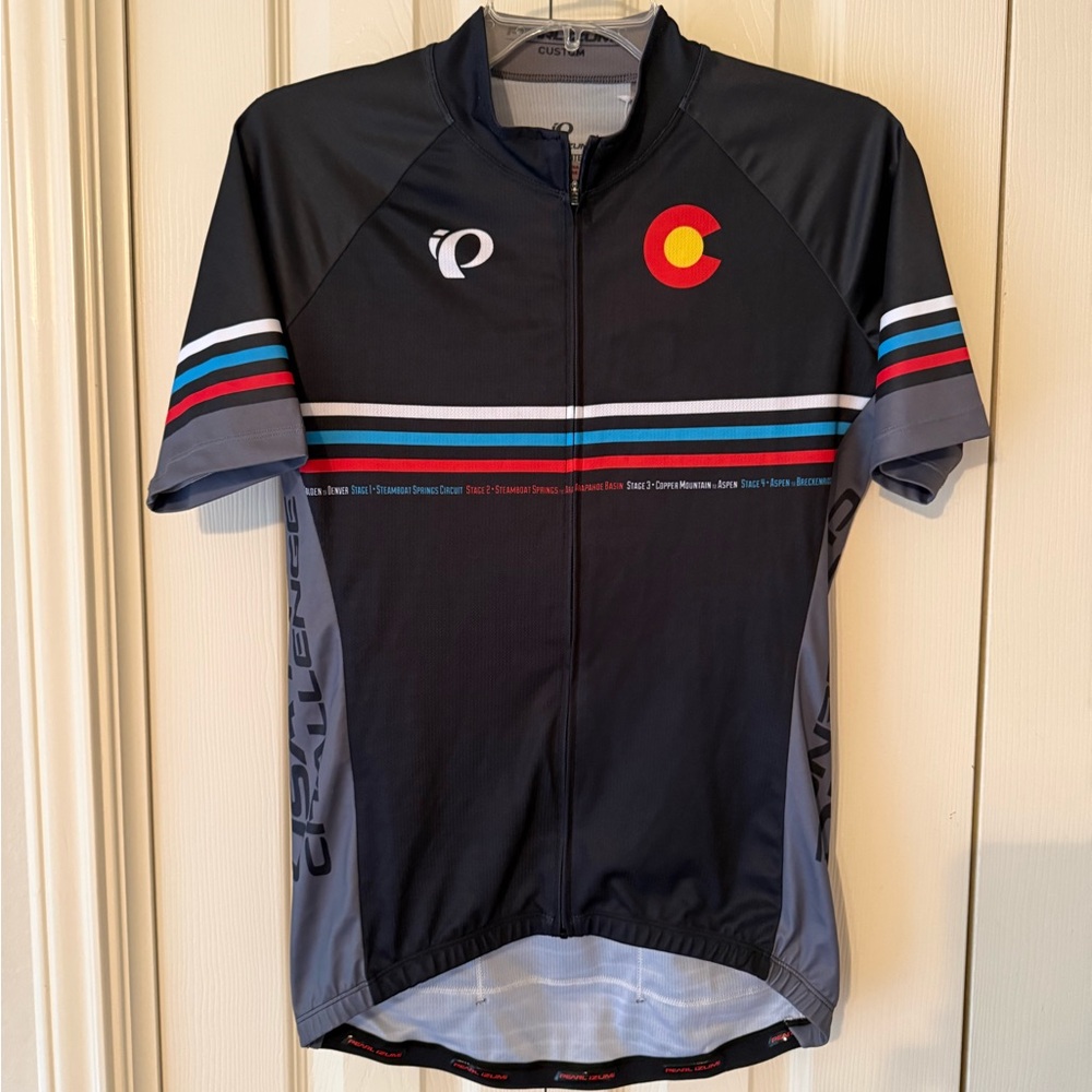 NWT Pearl Izumi - Elite Medium Black and Gray Cycling Jersey